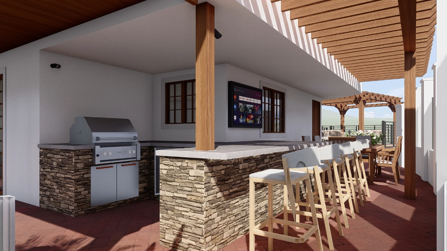 Del Cerro Project 3D Rendered Plans 4